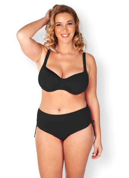 Bikinitop mit Bügeln "Swim Support" | schwarz